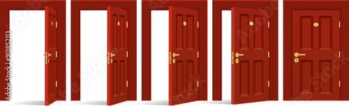 Classic house doors sprites phases