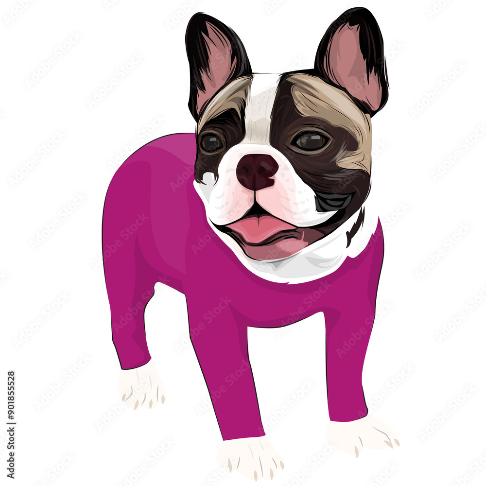 France bulldog puppy cartoon drawing dogillus France bulldog puppy cartoon drawing dogillus