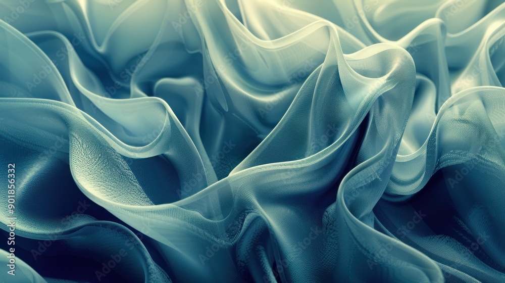Abstract blue fabric with textured surface. Abstract blue fabric with textured surface.