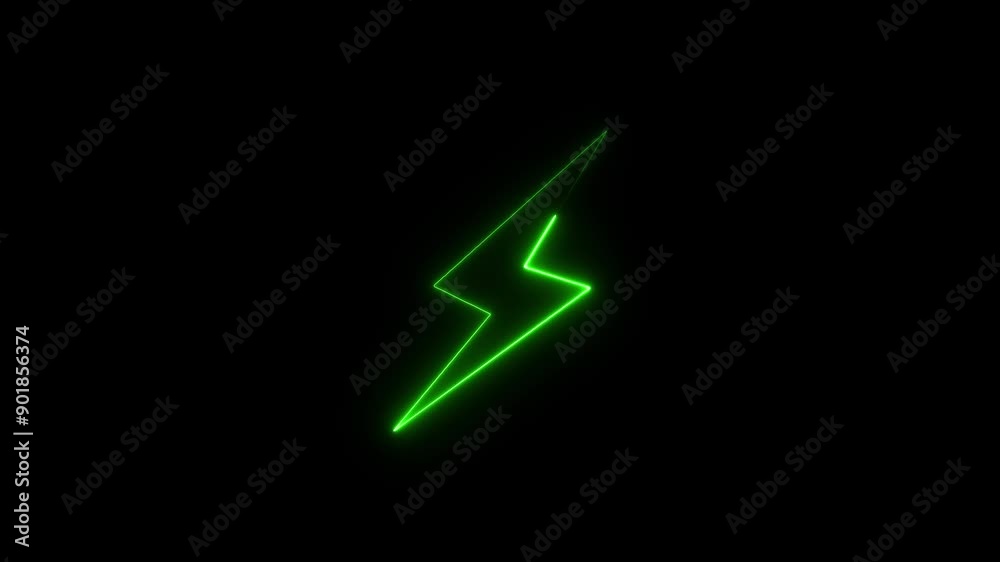 Neon glowing lights charger icon. Battery charge sign with lightning and waves. Electromagnetic charger icons. Neon glowing lights charger icon. Battery charge sign with lightning and waves. Electromagnetic charger icons.