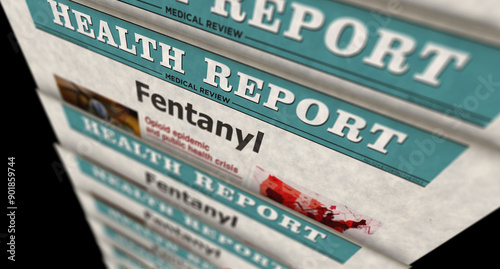Wallpaper Mural Fentanyl newspaper printing media Torontodigital.ca