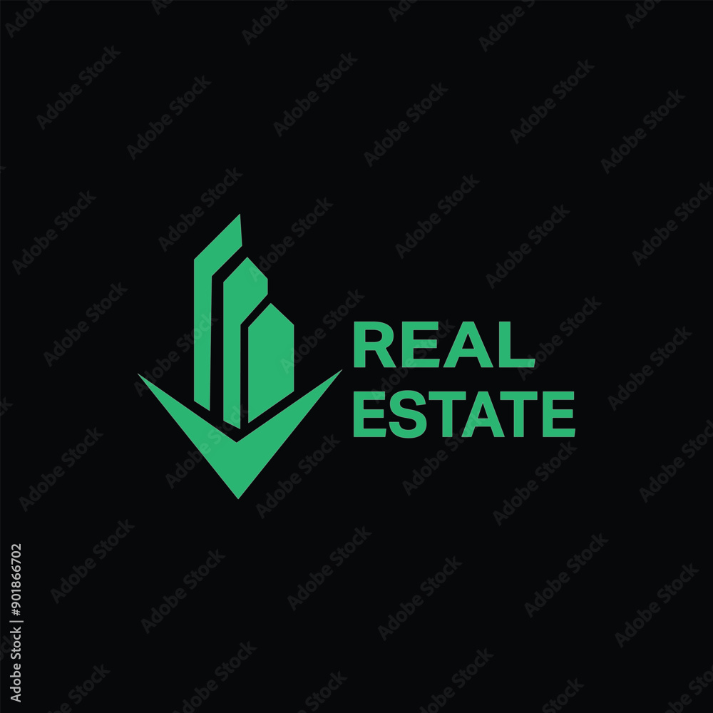 Real Estate Vector Logo Design Real Estate Vector Logo Design