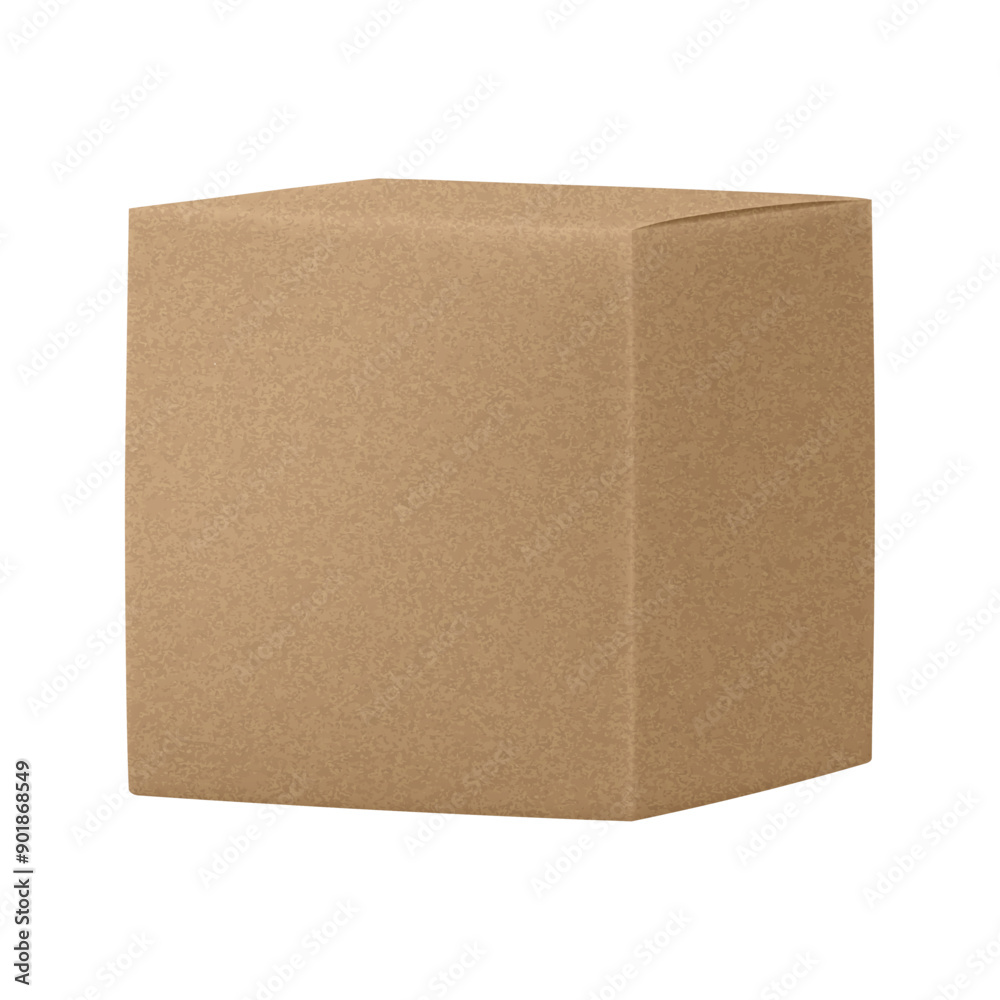 Brown box mockup. Kraft paper texture. Blank cardboard packaging
Brown box mockup. Kraft paper texture. Blank cardboard packaging