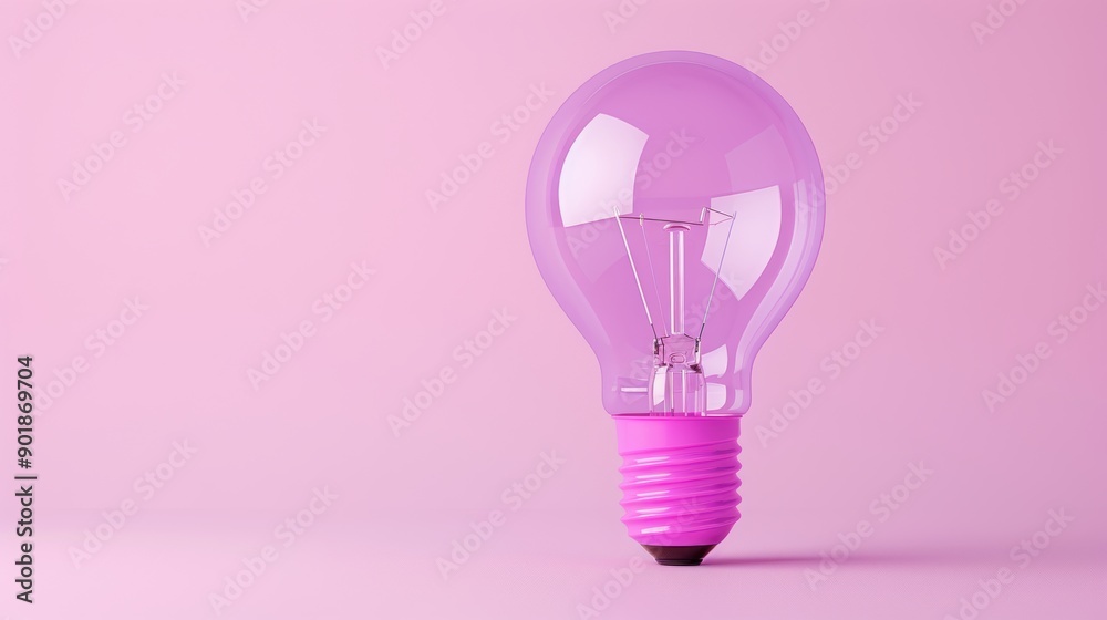 A visually appealing image featuring a purple symbol that embodies the concept of ideas and creativity. The minimalist design and ample copy space allow for easy customization to convey different A visually appealing image featuring a purple symbol that embodies the concept of ideas and creativity. The minimalist design and ample copy space allow for easy customization to convey different