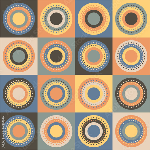 Ethnic print background wallapaper texture ornament bohemian exotic africa style 