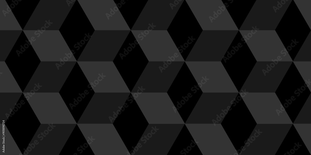 Minimal cubes geometric tile and mosaic wall grid backdrop hexagon technology wallpaper background. Black and gray block cube structure backdrop grid triangle texture vintage design. Minimal cubes geometric tile and mosaic wall grid backdrop hexagon technology wallpaper background. Black and gray block cube structure backdrop grid triangle texture vintage design.
