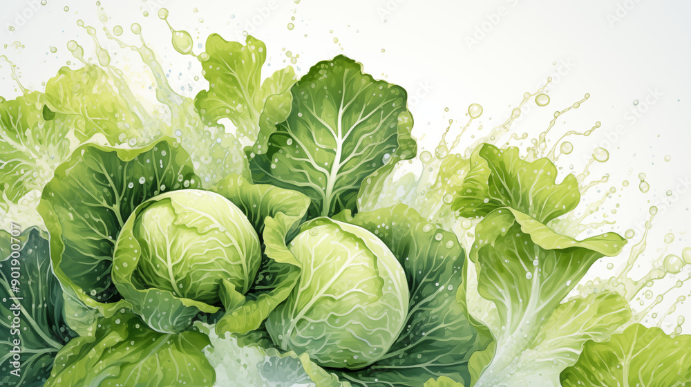 Cabbage on White Background, Abstract Image, Texture, Pattern Background, Wallpaper, Cover and Screen of Smartphone, Cell Phone, Computer, Laptop, 9:16 and 16:9 Format Cabbage on White Background, Abstract Image, Texture, Pattern Background, Wallpaper, Cover and Screen of Smartphone, Cell Phone, Computer, Laptop, 9:16 and 16:9 Format