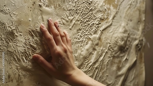 hand of the person