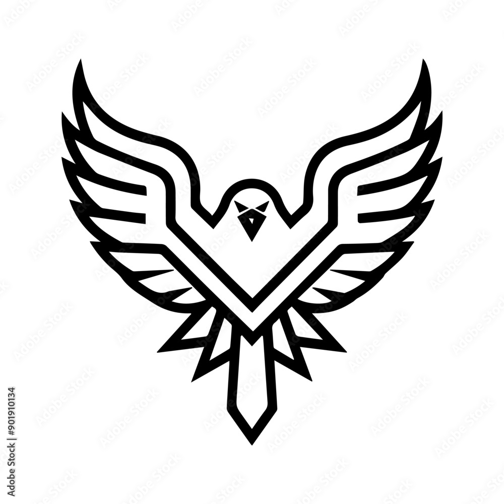 Ikaros icon or modern line symbol. Vector line art and icon design with bold outline. Black and white Pixel Perfect minimalistic symbol isolated white background. Silhouette simple thin sign Ikaros icon or modern line symbol. Vector line art and icon design with bold outline. Black and white Pixel Perfect minimalistic symbol isolated white background. Silhouette simple thin sign