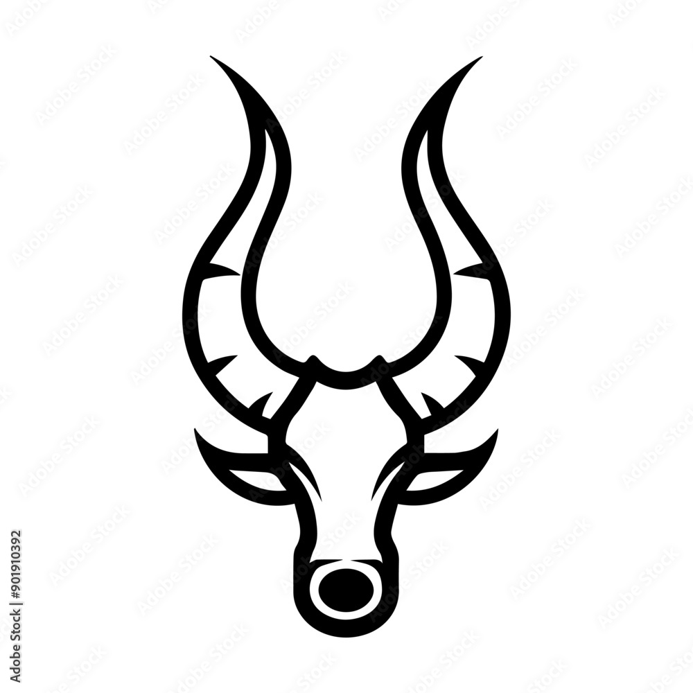 Horn icon or modern line symbol. Vector line art and icon design with bold outline. Black and white Pixel Perfect minimalistic symbol isolated white background. Silhouette simple thin sign Horn icon or modern line symbol. Vector line art and icon design with bold outline. Black and white Pixel Perfect minimalistic symbol isolated white background. Silhouette simple thin sign