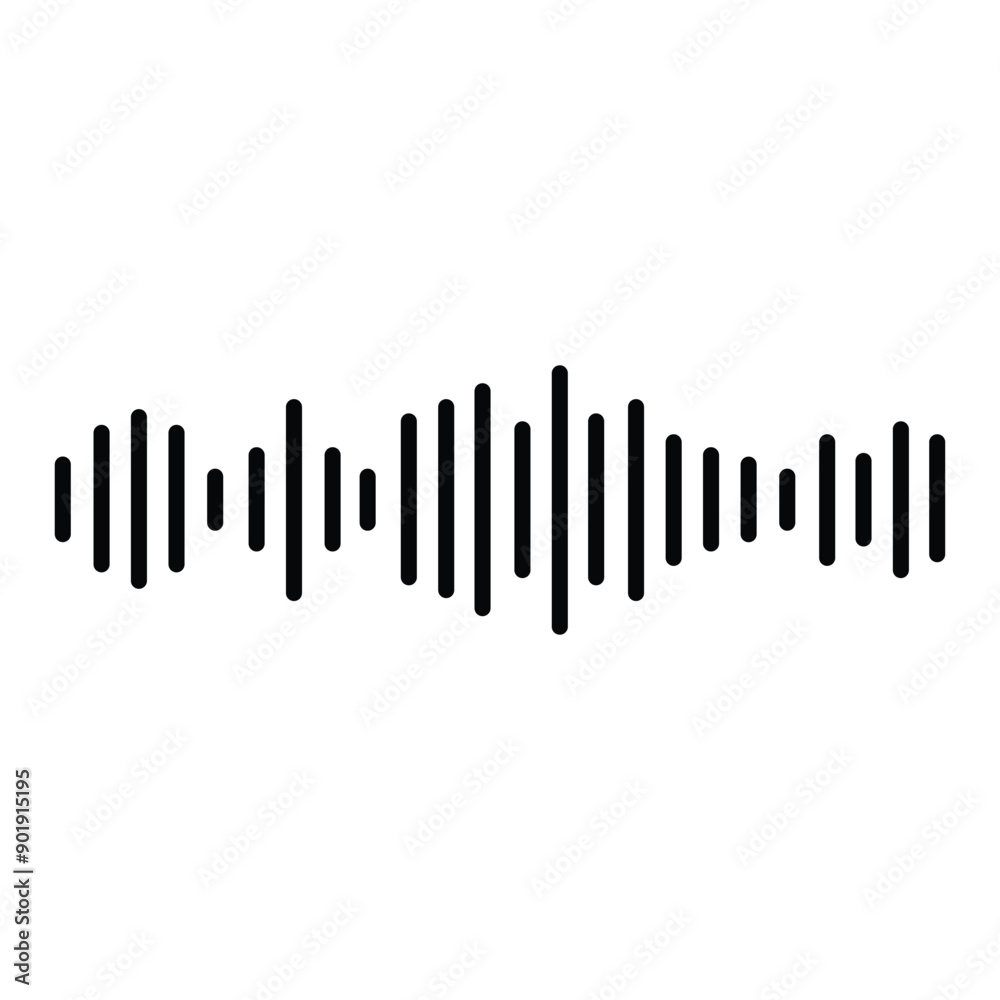 Sound wave icon. Music wave icon. Sound , audio wave or sound wave line art vector icon for music apps and websites. simple black icon on white background. Vector illustration. Eps file 151. Sound wave icon. Music wave icon. Sound , audio wave or sound wave line art vector icon for music apps and websites. simple black icon on white background. Vector illustration. Eps file 151.