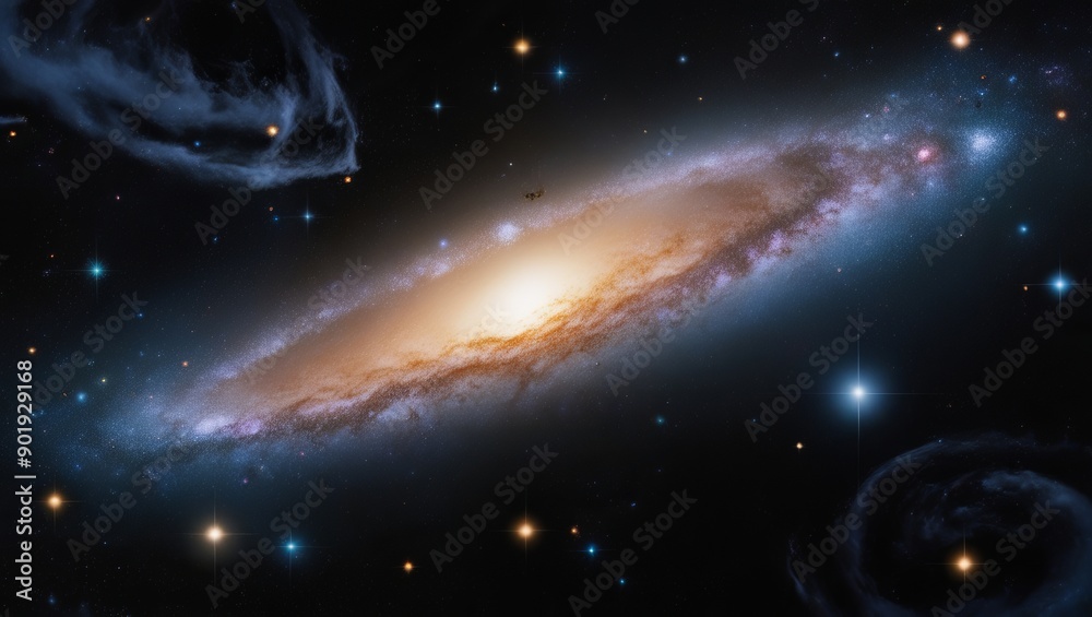 The Milky Way in ultrahigh resolution 8K, with vibrant clouds of ...