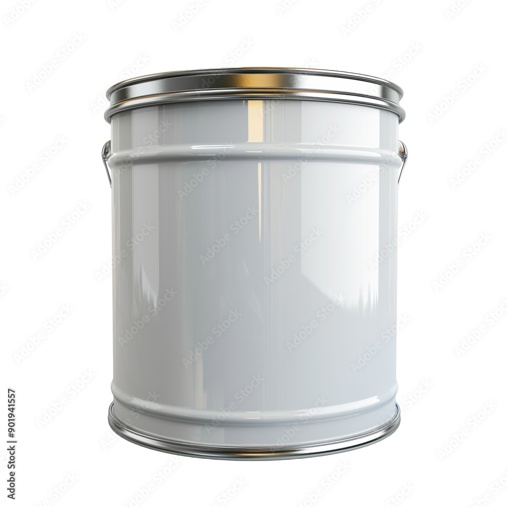metal bucket isolated on white metal bucket isolated on white