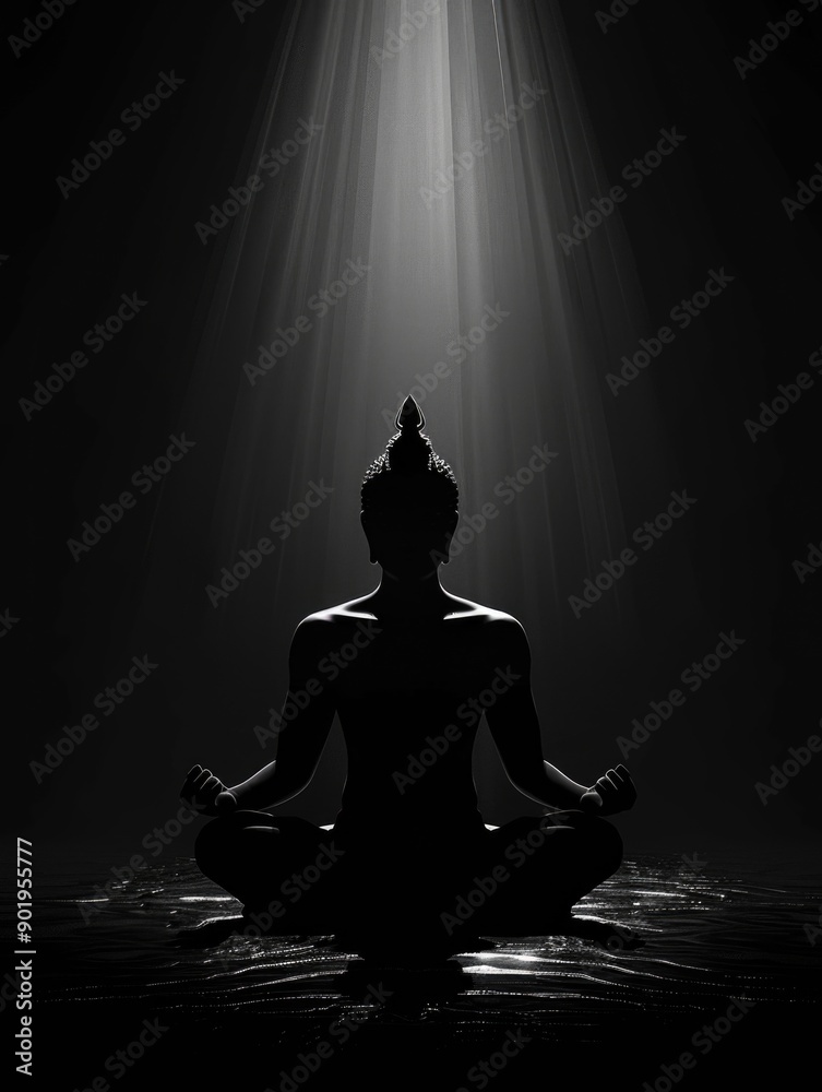 Meditating Person Meditating Person