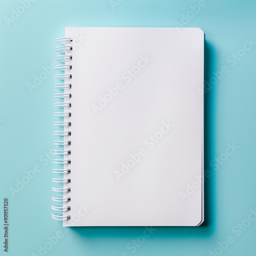 A Blank Spiral Notebook Ideal for Writing and Creativity