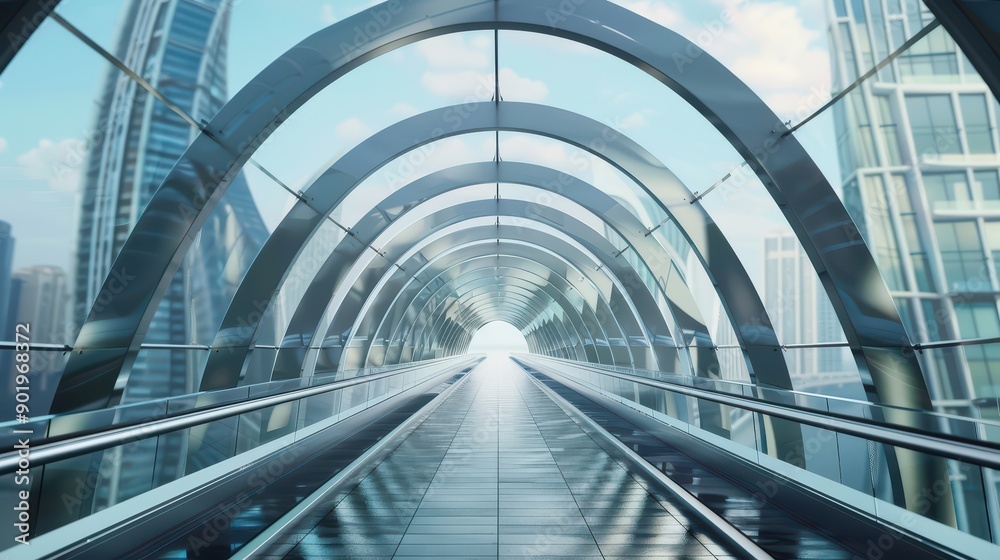 Bridge with innovative design elements
