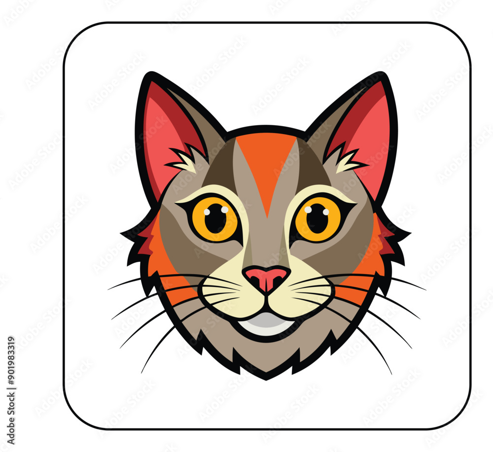 Modern Minimalistic Cat Drawing
Modern Minimalistic Cat Drawing