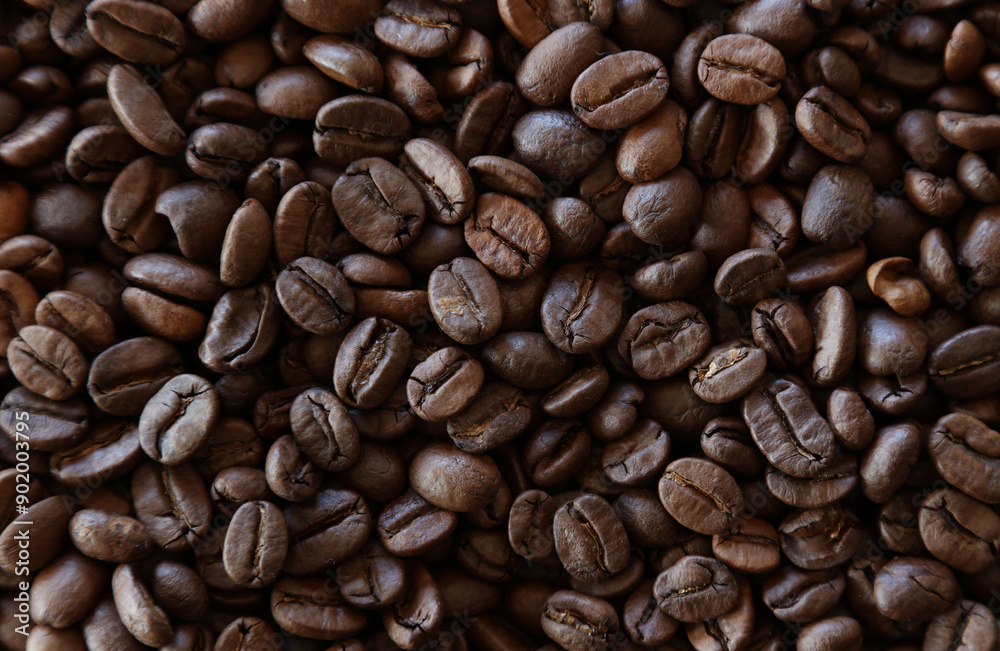 Fototapeta premium Roasted coffee beans