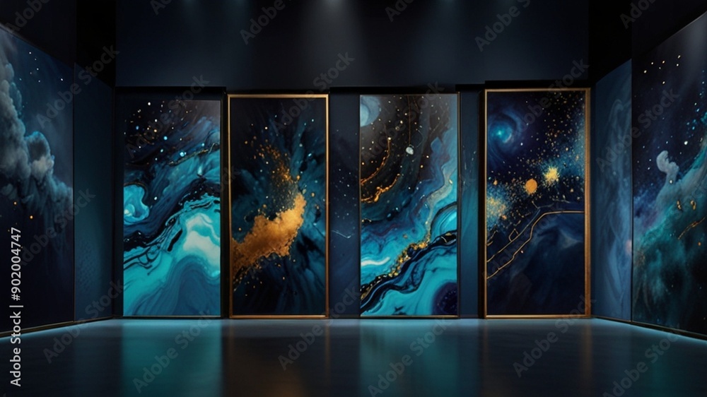 Fototapeta premium light in the window background