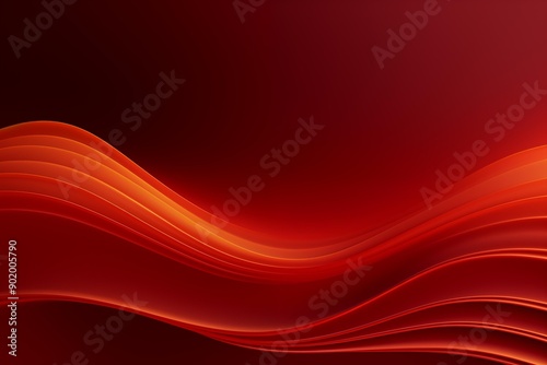 A stunning golden abstract background featuring fluid, wavy lines in varying shades of golden and red hues, creating a modern and dynamic design. photo