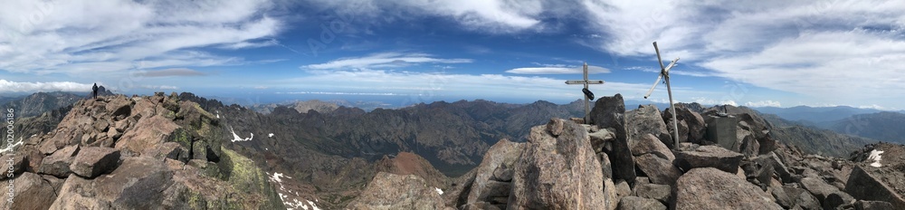 hiking the GR20 trail corsica island france hiking the GR20 trail corsica island france