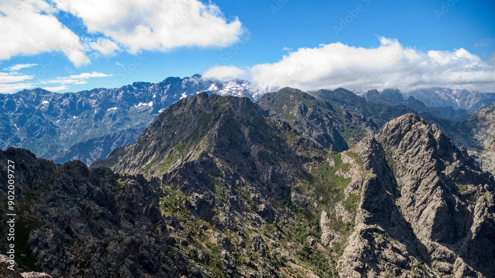 hiking the GR20 trail corsica island france hiking the GR20 trail corsica island france