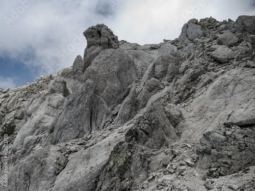 hiking the GR20 trail corsica island france