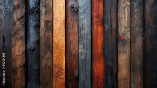 Variety of Wooden Planks - Ideal for Rustic Home Decor and Craft Projects