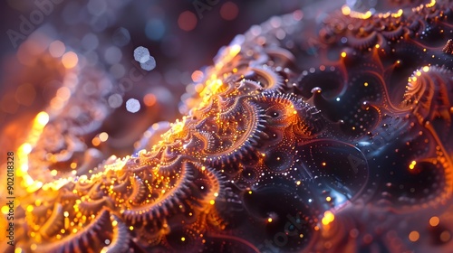 Intricate fractal pattern