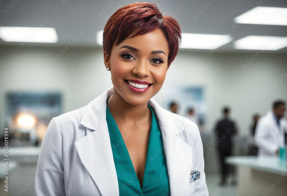 Portrait of mature woman doctor and looking at camera. Confident and Friendly doctor at a medical clinic. Portrait of mature woman doctor and looking at camera. Confident and Friendly doctor at a medical clinic.