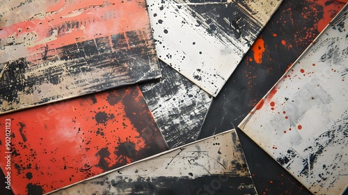 Vintage grunge letterpress ink stamp texture pack