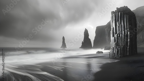 Basalt rock formations - Troll Toes