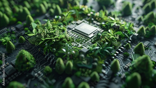 Nature and Technology: A Symbiotic Future photo