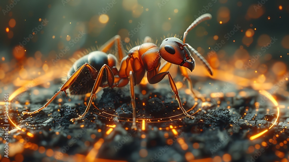 Ants of species Formica fusca using advanced radar systems to detect and evade digital predators in a virtual forest Ants of species Formica fusca using advanced radar systems to detect and evade digital predators in a virtual forest