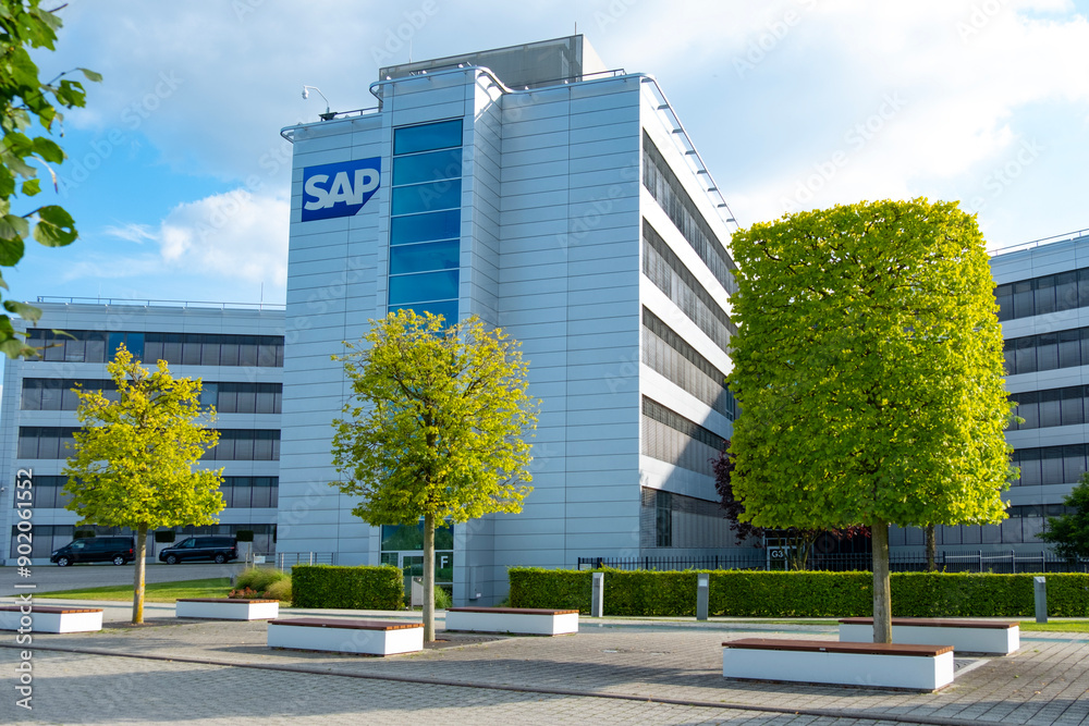 Futuristic SAP Campus In Europe With Open Spaces And Collaborative 
