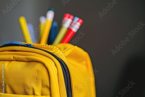 Back to school. Student with schoolbags, child, happiness and smile, break, school, blackboard and chalk, books and stationery, school bus, notebooks. beginning of the educational process.