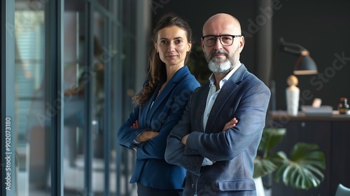 Wallpaper Mural Business people portrait and arms crossed for company mission in office professional and pride for teamwork Employees diversity and leader for collaboration agency and solidarity at wo : Generative AI Torontodigital.ca
