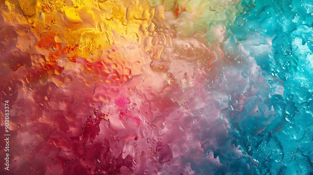 The beautiful colorful design background textures : Generative AI The beautiful colorful design background textures : Generative AI