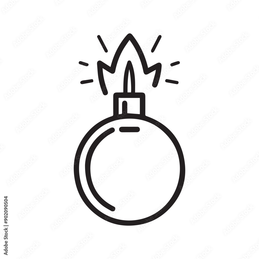Bomb energy icon war and fire blast black design. Bomb energy icon war and fire blast black design.