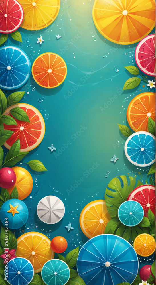 citrus background citrus background