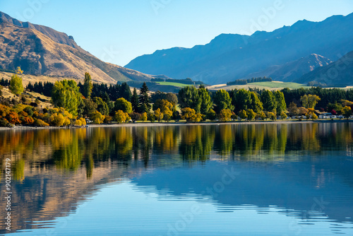 Glendhu Bay in Lake Wanaka - New Zealand photo