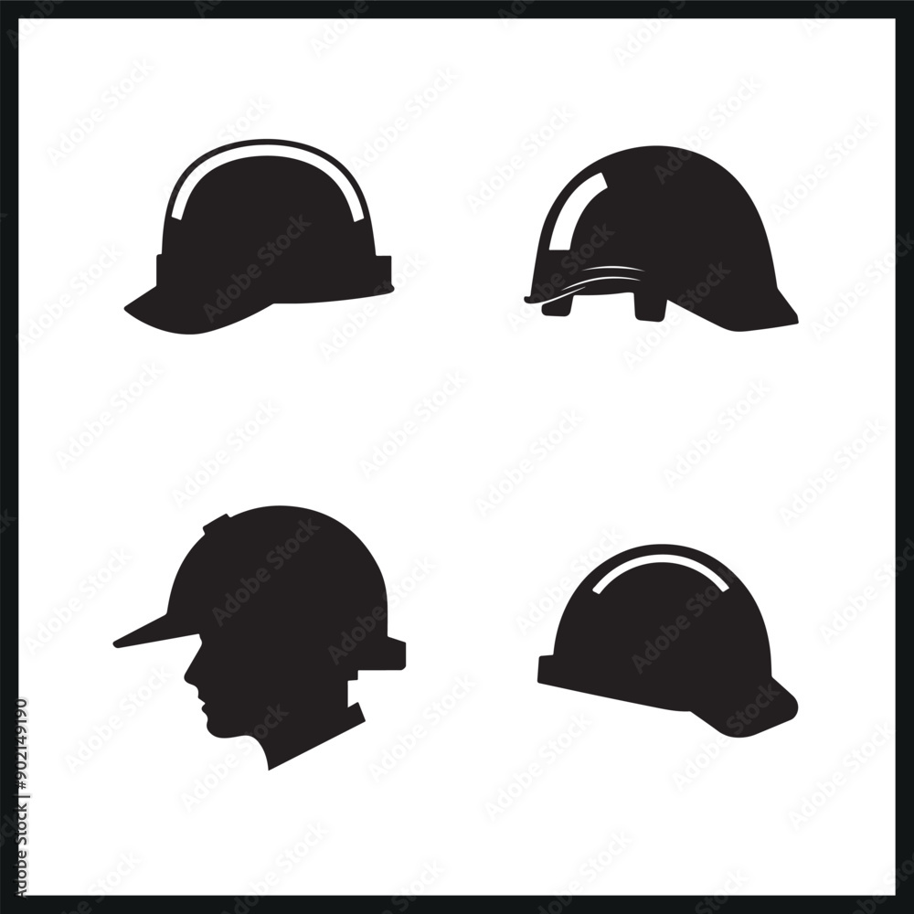 helmet Icon vector silhouette Helmet vector helmet Icon vector silhouette Helmet vector