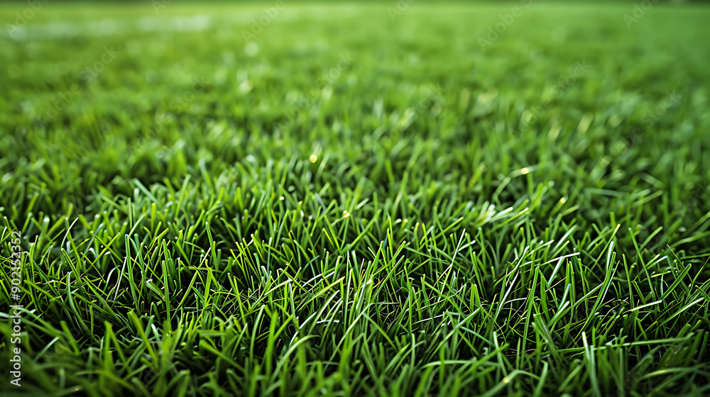 Green grass texture of a soccer field. Green grass texture of a soccer field.