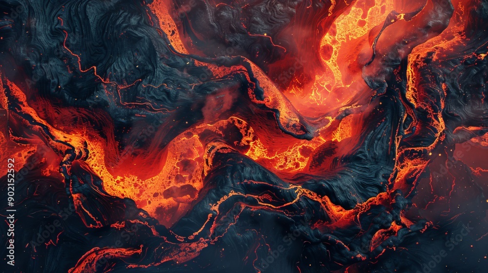 Volcanic lava eruption texture background Volcanic lava eruption texture background
