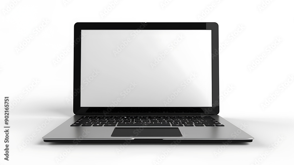 Laptop template isolated on white. Template, mockup. Laptop template isolated on white. Template, mockup.