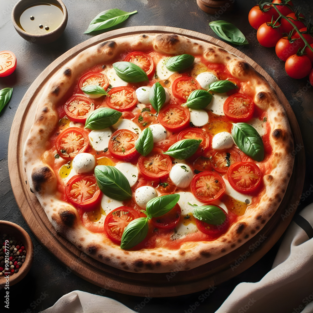 Pizza napolitaine plat Italie Pizza napolitaine plat Italie