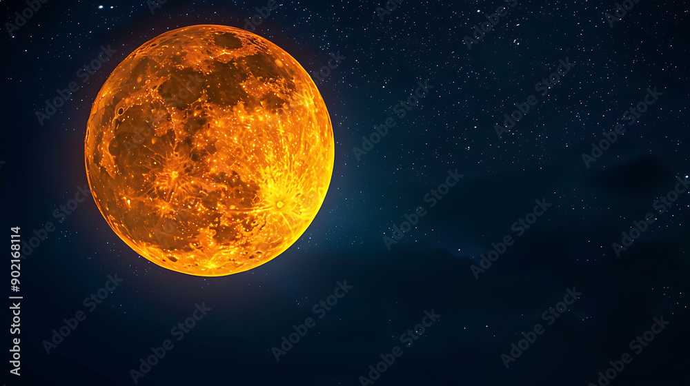 Full moon isolated on black background. Full moon isolated on black background.