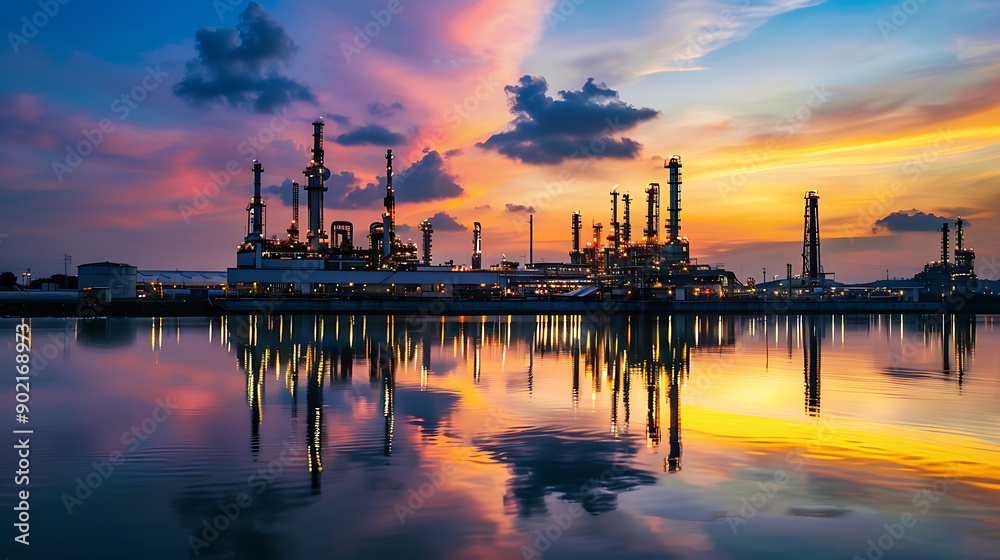 Factory - oil and gas industry Factory - oil and gas industry