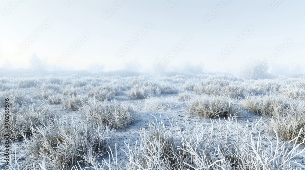 Frozen Landscape Under the Aurora Borealis A Mystical Winter Scene with Frosty Terrain Shimmering in the Soft Light of the Northern Lights Frozen Landscape Under the Aurora Borealis A Mystical Winter Scene with Frosty Terrain Shimmering in the Soft Light of the Northern Lights
