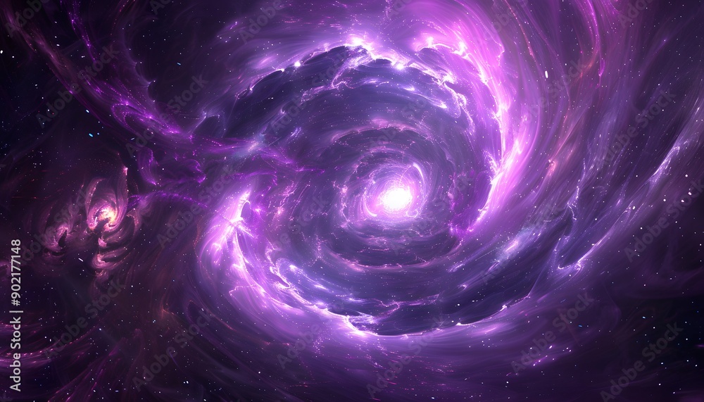 colorful nebula illustrations